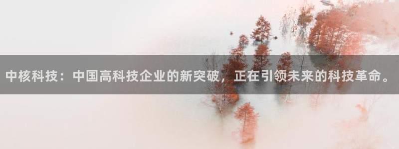 中核科技：中国高科技企业的新突破，正在引领未来的科技革命。